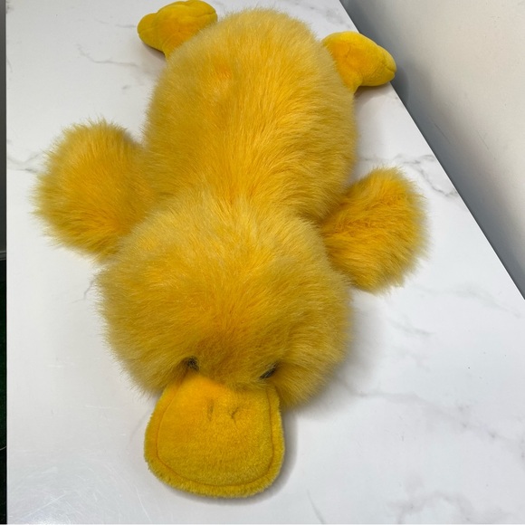 Jumbo Yellow Duck Plush Platypus 24" - Picture 1 of 11
